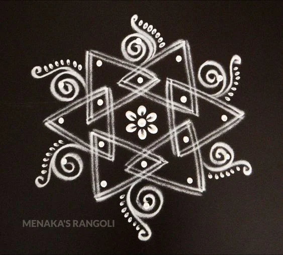 images for Dotted Rangoli designs