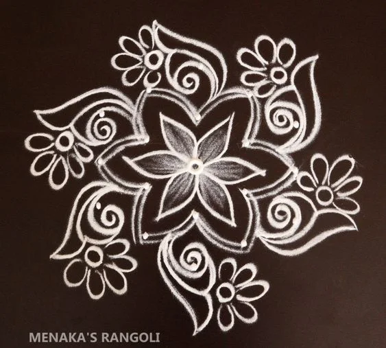 kolam rangoli photo