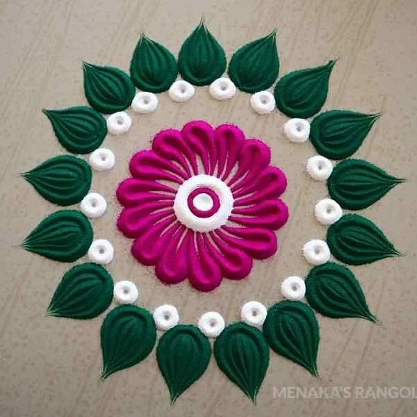 rangoli designs simple