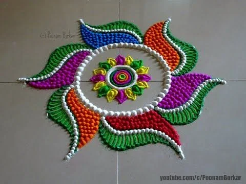 rangoli designs simple