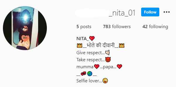Attitude Bio for Instagram in Hindi for Girl