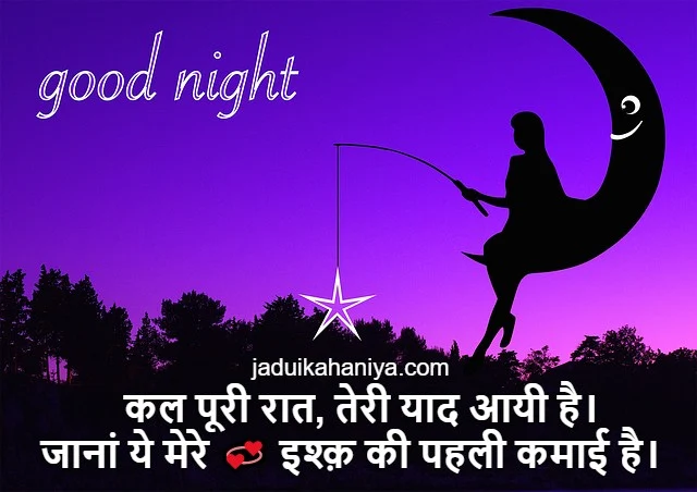 Good Night Shayari for Love