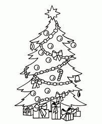 christmas tree drawing images