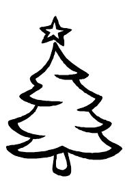 christmas tree drawing simple 