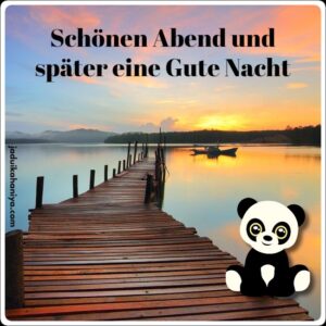 [100+ Neu] Schönen Abend und Später Eine Gute Nacht Bilder 2025 Jadui